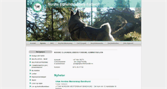 Desktop Screenshot of elghundforbundet.no